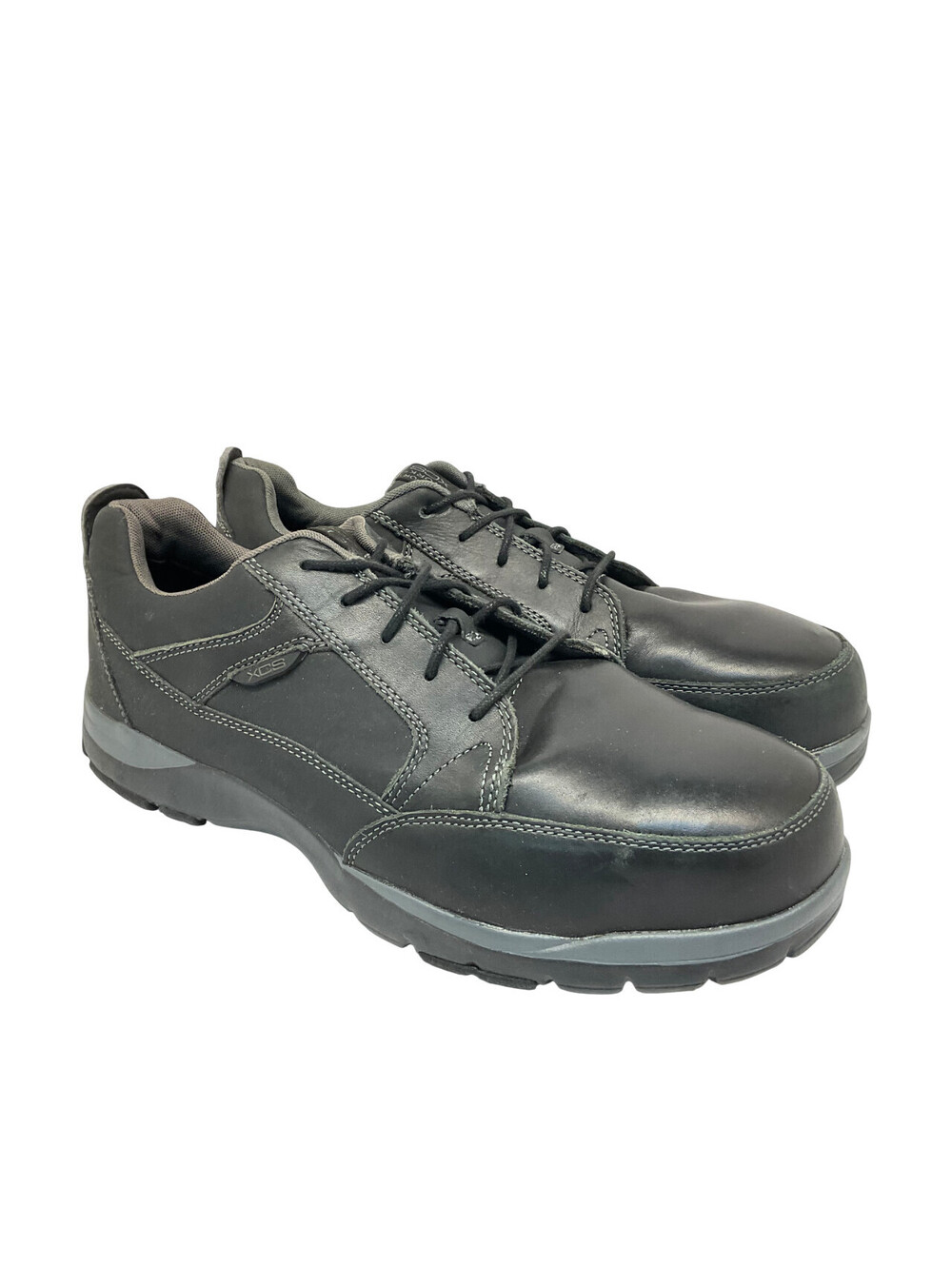 Rockport Men's Low Kingston Steel Toe Work Shoes RK6676 Black Leather Size 13M